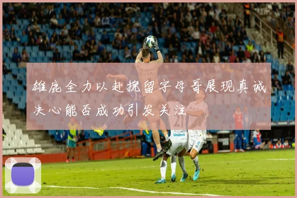 雄鹿全力以赴挽留字母哥展现真诚决心能否成功引发关注